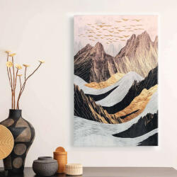 TopMebel " Abstract Mountain" TopMebel картина на платно с дигитален печат 70x100x3cm