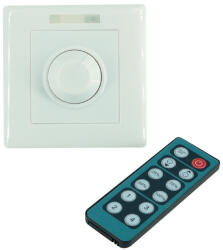 2r LED DIMMER FOR WALL 220V 1, 3A fali fényerőszabályozó távirányítóval (ML0606514)