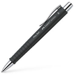 Faber-Castell Golyóstoll, 0, 7 mm, nyomógombos, FABER-CASTELL "Poly Ball", fekete (241153) - eztkapdki