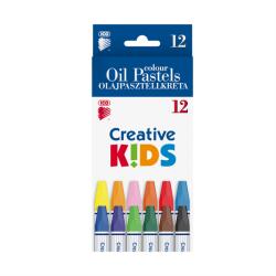 ICO Olajpasztell kréta készlet, ICO Creative Kids 12klf. szín (7220091002)