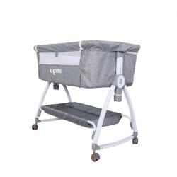 U-GROW Patut co-sleeper U-Grow UG-WBB818, 2 in 1, functie leagan, reglabil (UG-WBB818)