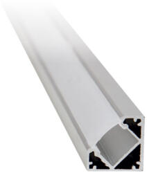 2r Alu Profil LED szalaghoz CC037 PVC borítással (2méter/db) (L2106190) - eztkapdki