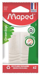 Maped Radír, MAPED "Greenlogic", 2db/bliszt (116610)