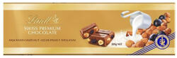 Lindt Csokoládé LINDT Gold Traube-nuss mogyorós-mazsolás tejcsokoládé 300 g - eztkapdki