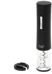 Adler Tirbuson electric Adler AD 4490, iluminare LED, taietor folie, 4 x AA, negru (AD4490)