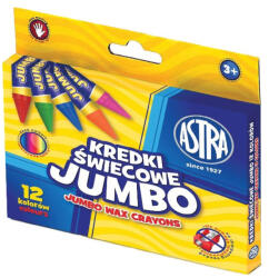 Astra Zsírkréta ASTRA jumbo kerek 12 színű (316118005) - eztkapdki