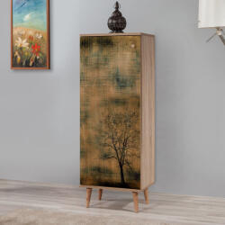 TopMebel Шкаф за обувки Soho TopMebel от меламин в цвят сонома 50x38x135cm - topmebel - 296,46 лв