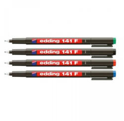 edding Alkoholos marker, OHP, 0, 6 mm, EDDING "141 F", fekete (7070019001)