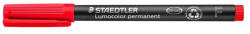 STAEDTLER Alkoholos marker, OHP, 0, 6 mm, STAEDTLER "Lumocolor 318", piros (318-2) - eztkapdki