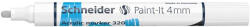Schneider Akril marker, 4 mm, SCHNEIDER "Paint-It 320", fehér (120249) - eztkapdki
