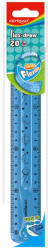 Keyroad Vonalzó 20 cm, flexibilis Keyroad Flex Draw vegyes színek (KR971664)