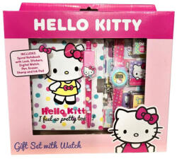 Hello Kitty -Licenta Sanrio Set Cadou Cu Ceas Hello Kitty, 6 piese (HK4910)