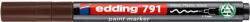 edding Lakkmarker, 1-2 mm, PCR, EDDING "791", barna (4-791PCR007) - eztkapdki
