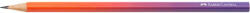 Faber-Castell Grafitceruza, B, háromszögletű, FABER-CASTELL "Flow", piros-lila (118404) - eztkapdki