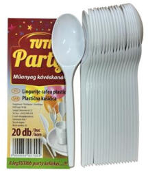  Kávéskanál, többször használatos, 20 db, TUTI "Party (PDP_556) - eztkapdki
