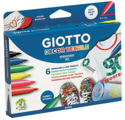 GIOTTO Textilmarker GIOTTO 6db-os készlet (494800) - eztkapdki
