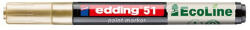 edding Lakkmarker, 1-2 mm, EDDING "51", arany (4-51-053) - eztkapdki