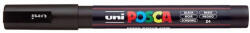 uni Dekormarker, 0, 9-1, 3 mm, UNI "Posca PC-3M", fekete (PC-3M BLACK)