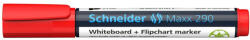 Schneider Tábla- és flipchart marker, 2-3 mm, kúpos, SCHNEIDER "Maxx 290", piros (129002)
