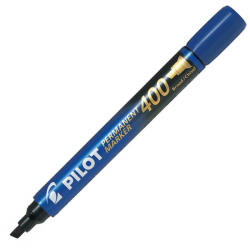 Pilot Alkoholos marker, 1, 5-4 mm, vágott, PILOT "Permanent Marker 400", kék (SCA-400-L) - eztkapdki