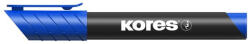 Kores Alkoholos marker, 3-5 mm, kúpos, KORES "K-Marker", kék (20933)