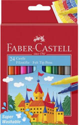 Faber-Castell Filctoll készlet, FABER-CASTELL, 24 különböző szín "Castle (554202) - eztkapdki