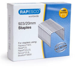 Rapesco Tűzőkapocs, 923/20, horganyzott, RAPESCO, 1000db/doboz (1241) - eztkapdki
