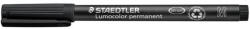 STAEDTLER Alkoholos marker, OHP, 1 mm, STAEDTLER "Lumocolor 317", fekete (317-9) - eztkapdki