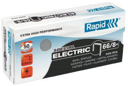 Rapid Tűzőkapocs, 66/8+, RAPID "Superstrong", 5000db/doboz (24868000) - eztkapdki