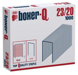 Boxer Tűzőkapocs, 23/20, BOXER, 1000db/doboz (7330049000) - eztkapdki