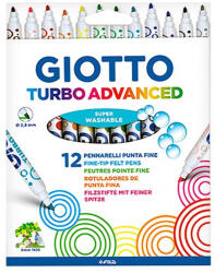 GIOTTO Filctoll GIOTTO Turbo Color szuper könnyen kimosható 2, 8mm 12db-os készlet (426000) - eztkapdki