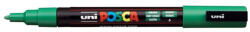 uni Dekormarker, 0, 9-1, 3 mm, UNI "Posca PC-3M", zöld (PC-3M GREEN)