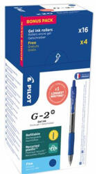 Pilot Zseléstoll, 0, 32 mm, nyomógombos, PILOT "G-2", 20 db, kék (BL-G2-7-L-DOBOZ) - eztkapdki