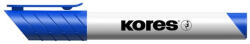 Kores Tábla- és flipchart marker, 1-3 mm, kúpos, KORES "K-Marker", kék (20833)