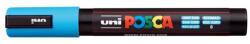 uni Dekormarker, 1, 8-2, 5 mm, UNI "Posca PC-5M", világoskék (PC-5M L.BLUE)