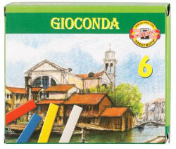 KOH-I-NOOR Olajpasztell kréta, KOH-I-NOOR "Gioconda 8111/6", 6 különböző szín (7220010000)