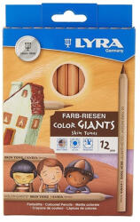LYRA Színes ceruza LYRA Color giant bőrtónusú 12 db/készlet (3931124) - eztkapdki