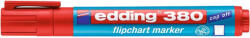 edding Flipchart marker, 1, 5-3 mm, kúpos, EDDING "380", piros (7580011001) - eztkapdki
