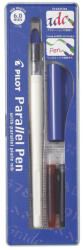 Pilot Töltőtoll, 0, 5-6 mm, kék kupak, PILOT "Parallel Pen (FP3-60-SS) - eztkapdki