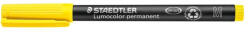STAEDTLER Alkoholos marker, OHP, 1 mm, STAEDTLER "Lumocolor 317 M", sárga (317-1) - eztkapdki
