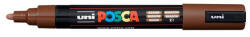 uni Dekormarker, 0, 9-1, 3 mm, UNI "Posca PC-3M", barna (PC-3M BROWN)