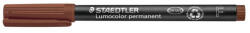 STAEDTLER Alkoholos marker, OHP, 0, 6 mm, STAEDTLER "Lumocolor 318 F", barna (318-7) - eztkapdki