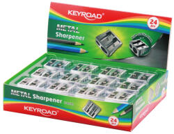 Keyroad Hegyező 2 lyukú fém 24 db/display Keyroad Metal (KR971684)