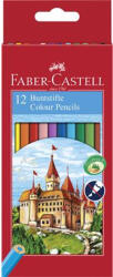 Faber-Castell Színes ceruza készlet, hatszögletű, FABER-CASTELL "Classic", 12 különböző szín (120112)