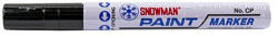 SNOWMAN Lakkmarker SNOWMAN CP-12 4, 5mm fekete (CP-12 FEKETE) - eztkapdki