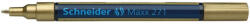 Schneider Lakkmarker, 1-2 mm, SCHNEIDER "Maxx 271", arany (127153)