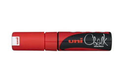 uni Krétamarker, 8 mm, UNI "PWE-8K", fluor piros (PWE-8K RED)