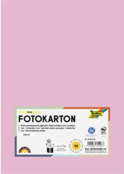  Dekorkarton, 2 oldalas, A4, 300 g, 50 lap, FOLIA, halvány rózsaszín (614/50 26) - eztkapdki