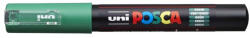 uni Dekormarker, 0, 7-1, 0 mm, UNI "Posca PC-1M", zöld (2UPC1MZ) - eztkapdki