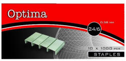 Optima Tűzőkapocs OPTIMA 24/6 1000db/dob (22131) - eztkapdki